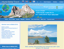 Tablet Screenshot of irkutsk-baikal.com